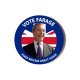 Nigel Farage - Make Britain Great badge 38mm