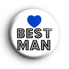 Best Man badge 50mm