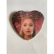 Wicked Gilda heart shaped badge