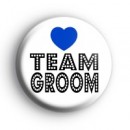 Team Groom badge 50mm