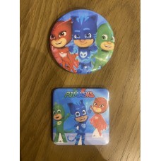 PJ Masks badge & Magnet set